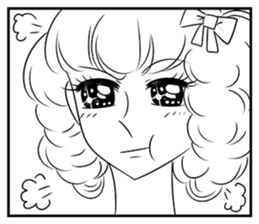 Shining Shoujo manga(comic book)1 sticker #7643568