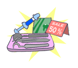 Dr. Molar & friends - Part II sticker #7643891