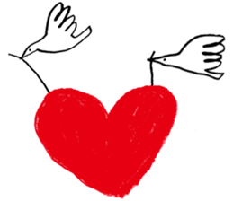 The morning play of the angel 003 sticker #7643931