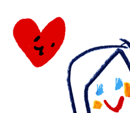 The morning play of the angel 003 sticker #7643932