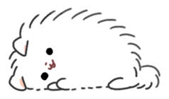 Pomeranian Mochi 6 sticker #7643962