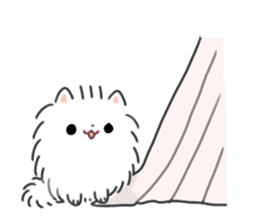 Pomeranian Mochi 6 sticker #7643969