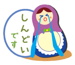 Matryoshka dolls Part.7 sticker #7644213