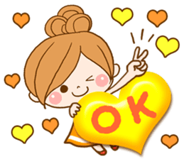 Leisurely a girlfriend sticker #7644387