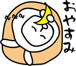 The rabbit which says that it's cold sticker #7644493