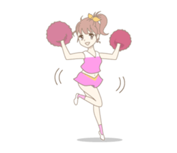 Youth! I love cheerleading sticker #7644617