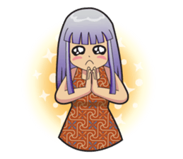 '70S Disco party sticker #7644953