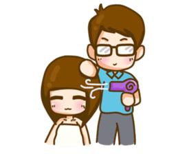 In love sticker #7644902