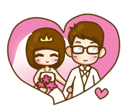 In love sticker #7644933