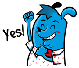 Oskar and YoYo sticker #7644980