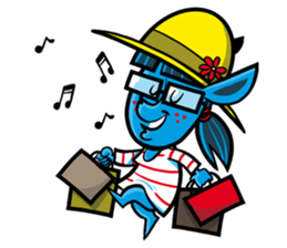 Oskar and YoYo sticker #7644982