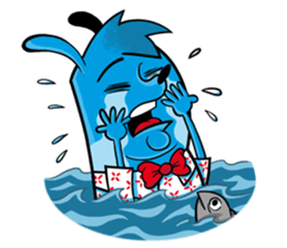 Oskar and YoYo sticker #7644987