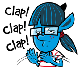 Oskar and YoYo sticker #7644989