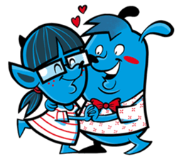 Oskar and YoYo sticker #7645001