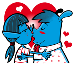 Oskar and YoYo sticker #7645004