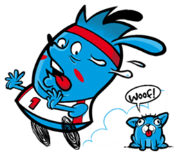 Oskar and YoYo sticker #7645005