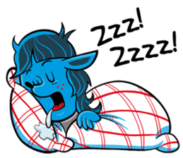 Oskar and YoYo sticker #7645011