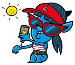 Oskar and YoYo sticker #7645012