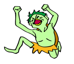 KAPPA, the Japanese unique beast. sticker #7645153