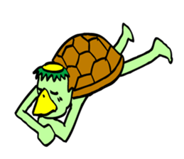 KAPPA, the Japanese unique beast. sticker #7645156