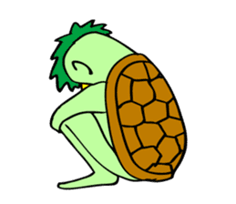KAPPA, the Japanese unique beast. sticker #7645157