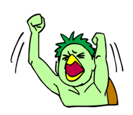 KAPPA, the Japanese unique beast. sticker #7645158