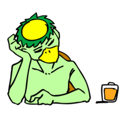 KAPPA, the Japanese unique beast. sticker #7645164