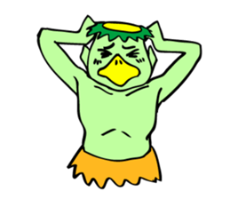 KAPPA, the Japanese unique beast. sticker #7645165