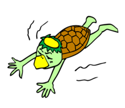 KAPPA, the Japanese unique beast. sticker #7645172