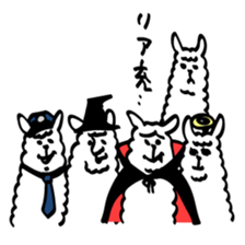 Llamapaca Fall&Winter sticker #7645355