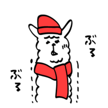 Llamapaca Fall&Winter sticker #7645358