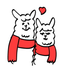 Llamapaca Fall&Winter sticker #7645363