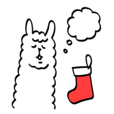 Llamapaca Fall&Winter sticker #7645364