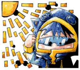 Neko in black sticker #7645553