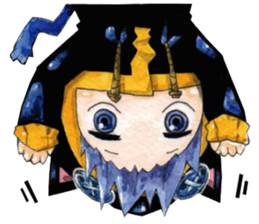 Neko in black sticker #7645571