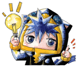 Neko in black sticker #7645577