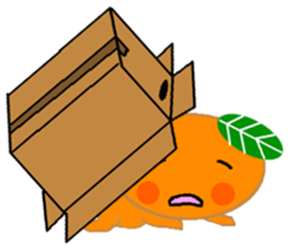 a playful personality Mikan sticker #7645626