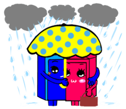 love mail box sticker #7645669