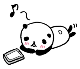 Every day of a panda45 sticker #7646140