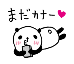 Every day of a panda45 sticker #7646141