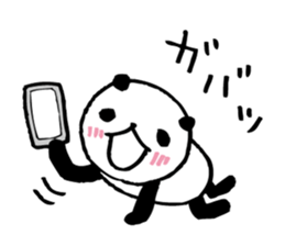 Every day of a panda45 sticker #7646143