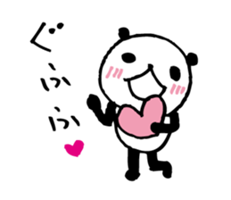 Every day of a panda45 sticker #7646152