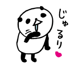 Every day of a panda45 sticker #7646153