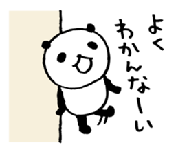 Every day of a panda45 sticker #7646165