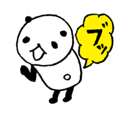 Every day of a panda45 sticker #7646171