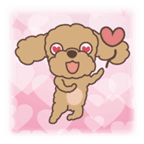 Saucy Poodle sticker #7646552