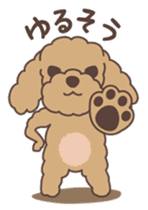 Saucy Poodle sticker #7646563