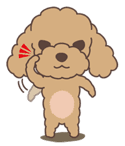 Saucy Poodle sticker #7646566