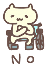 Wheelchair friends sticker #7646716