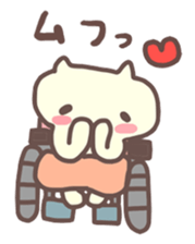 Wheelchair friends2 sticker #7646741